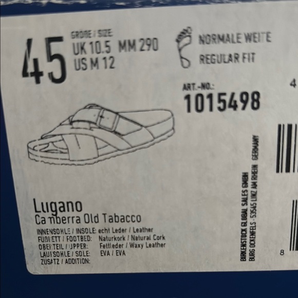 NWT Birkenstock Lugano Sandals - Picture 2 of 5